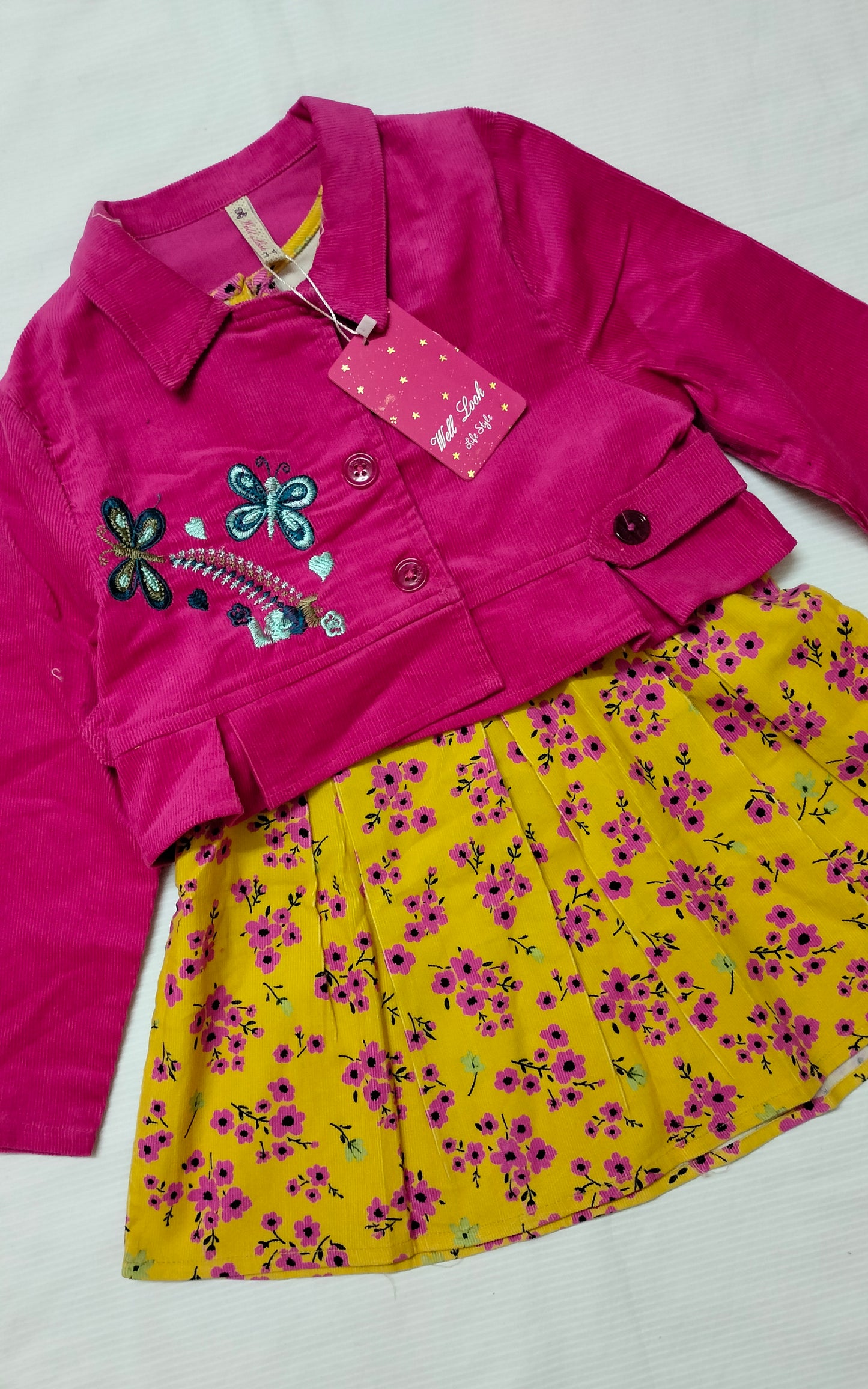 Well Look Cordroy top