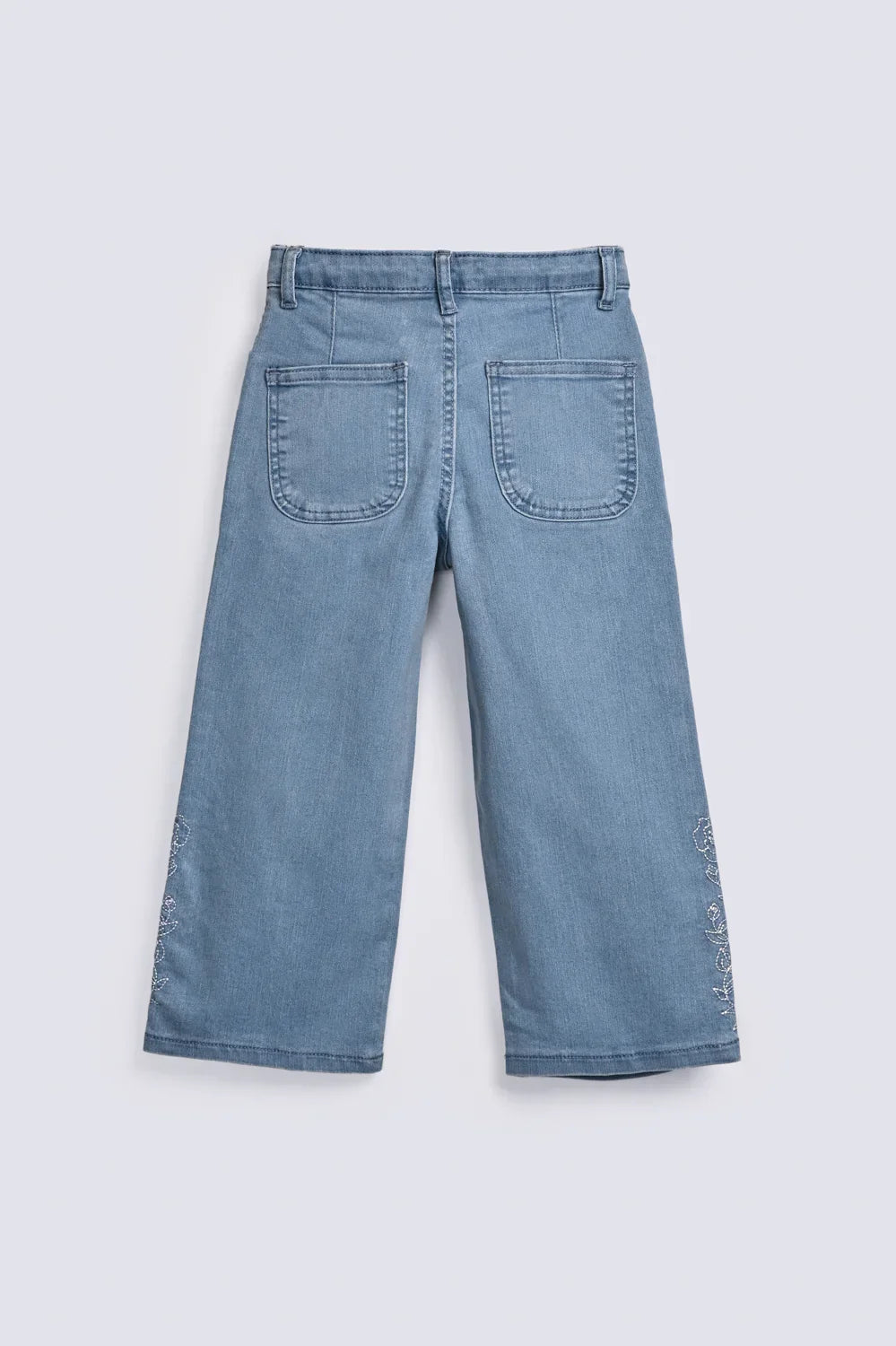 GIRLS EMBROIDERED DENIM