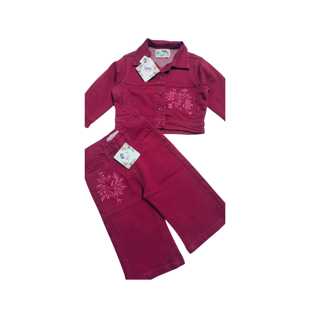 Denim Pair Suit_Girls