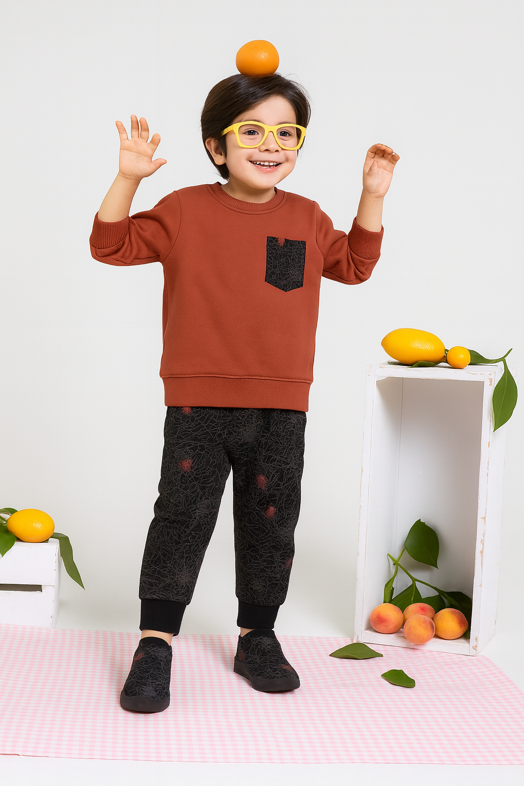 Minnie Timmy Boys Spider Fleece Track Suit