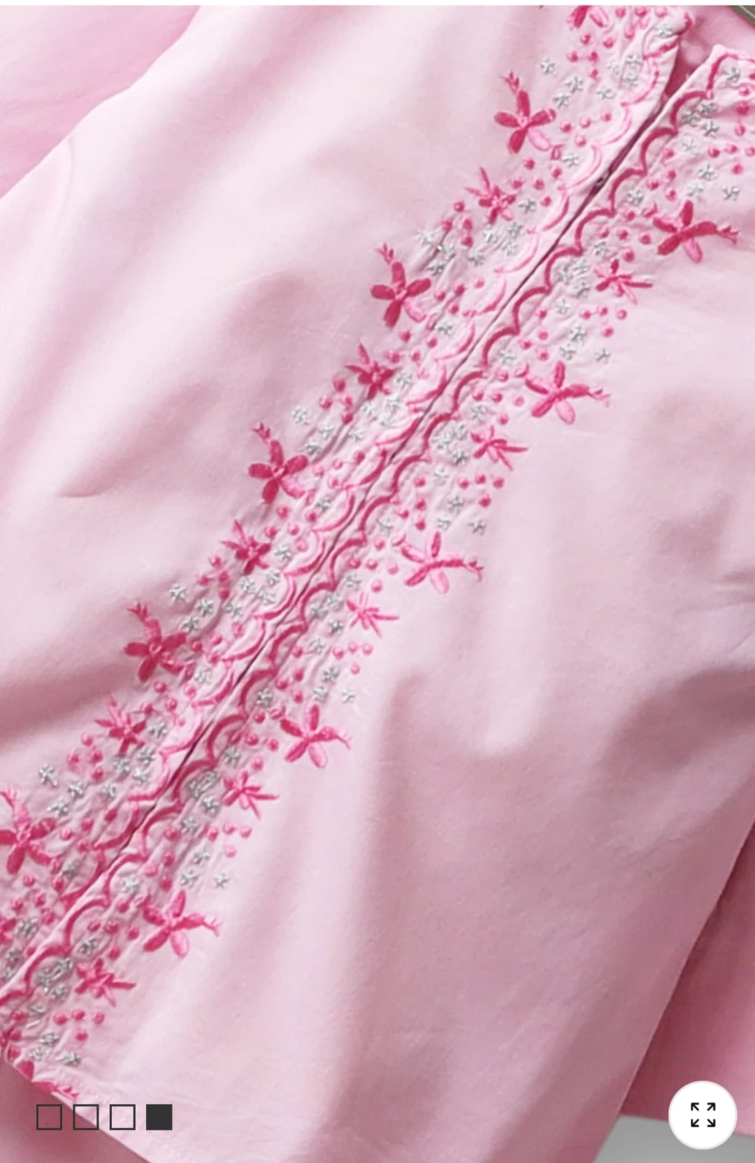 rollover Blush Pink Top