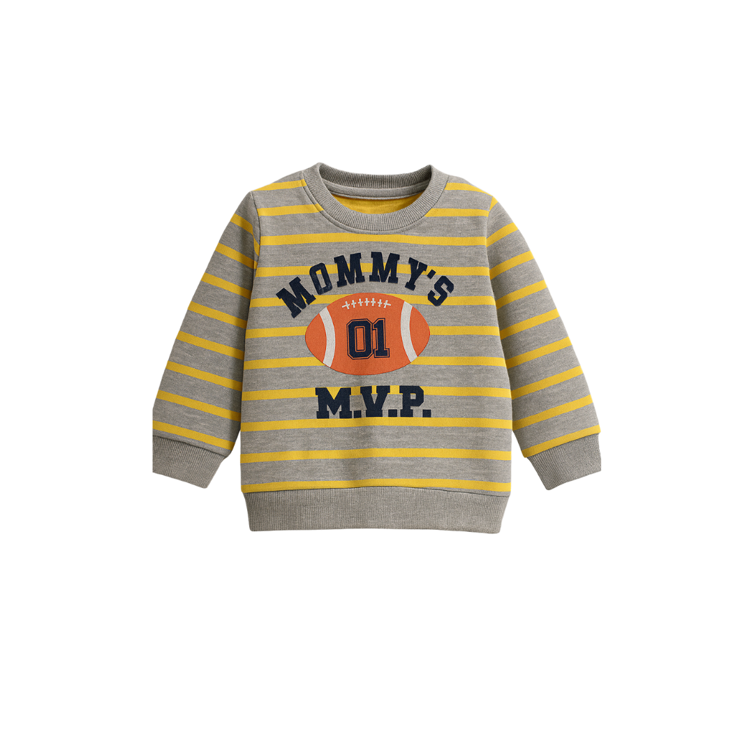 Baby Toss Football Sweat Shirt