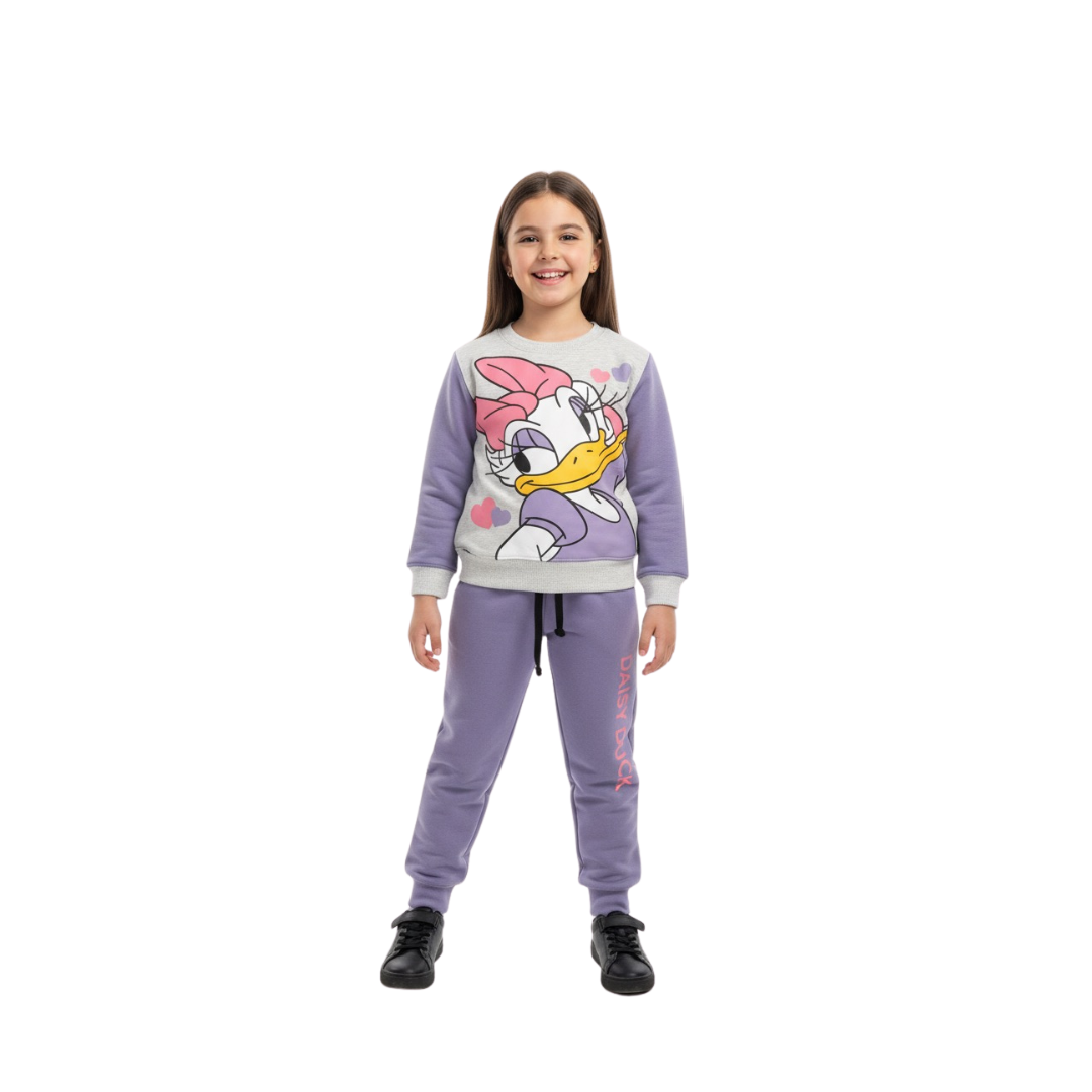 MANGO GIRLS FLEECE SWEATSUIT