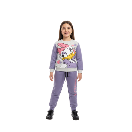 MANGO GIRLS FLEECE SWEATSUIT