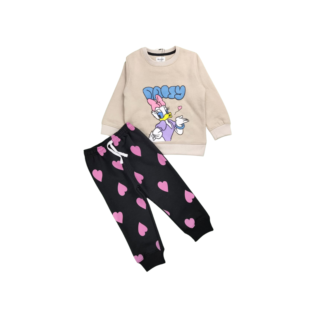 MANGO GIRLS FLEECE SWEATSUIT