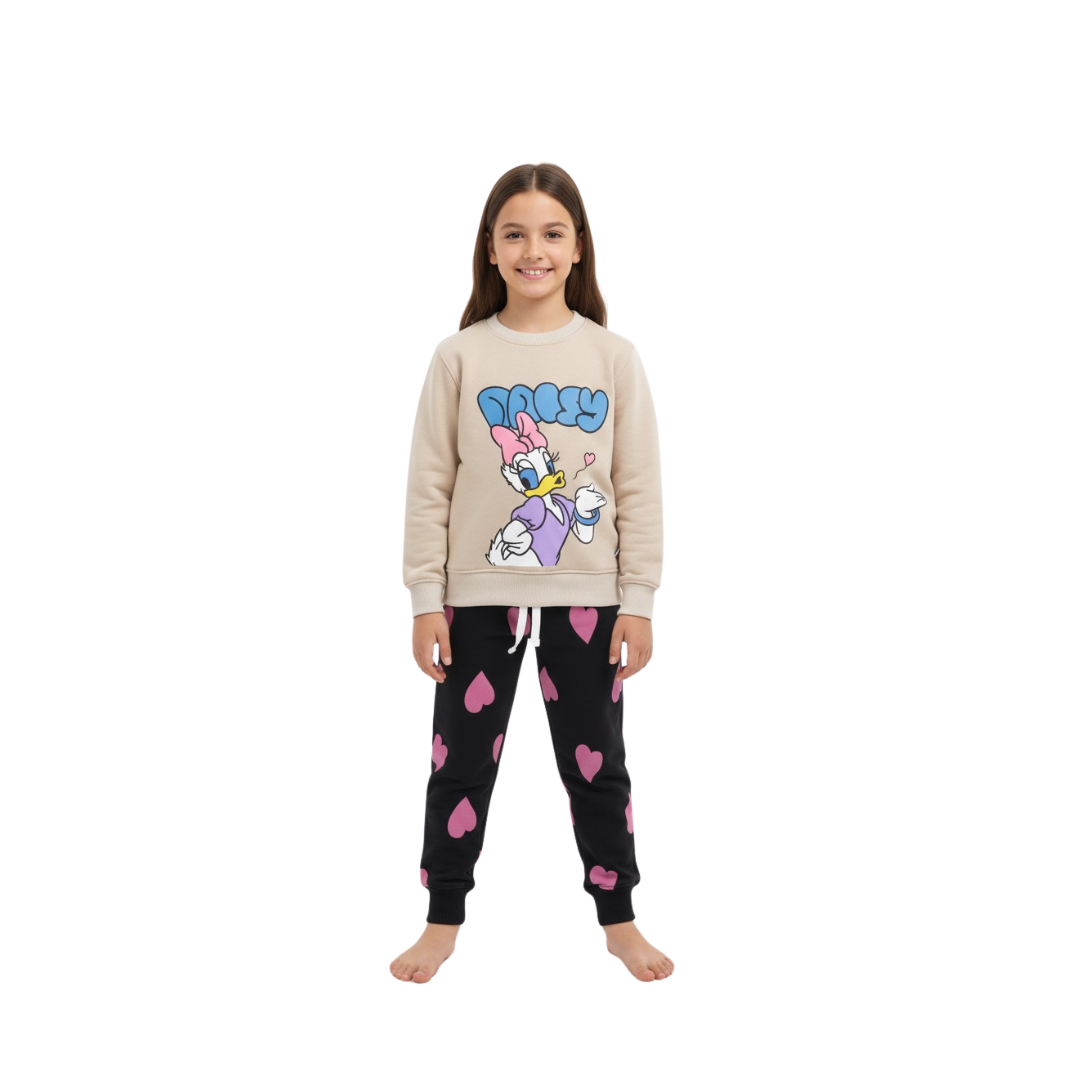 MANGO GIRLS FLEECE SWEATSUIT