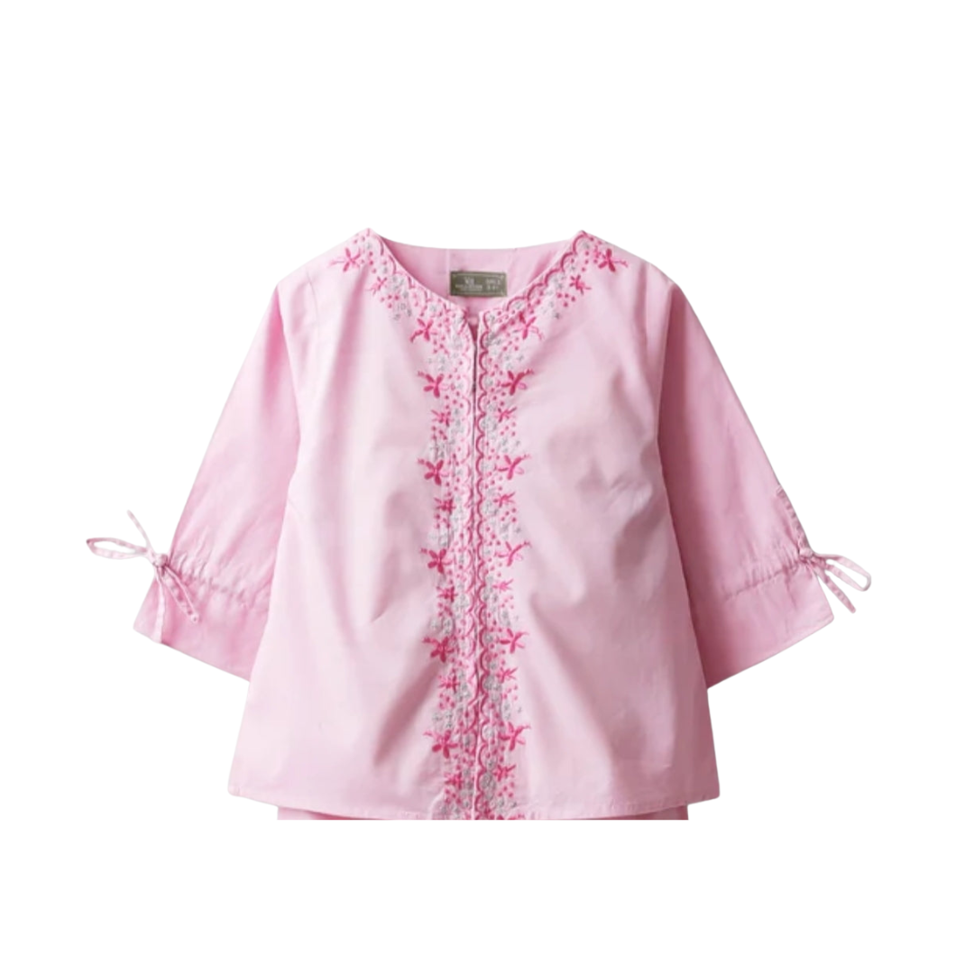 rollover Blush Pink Top