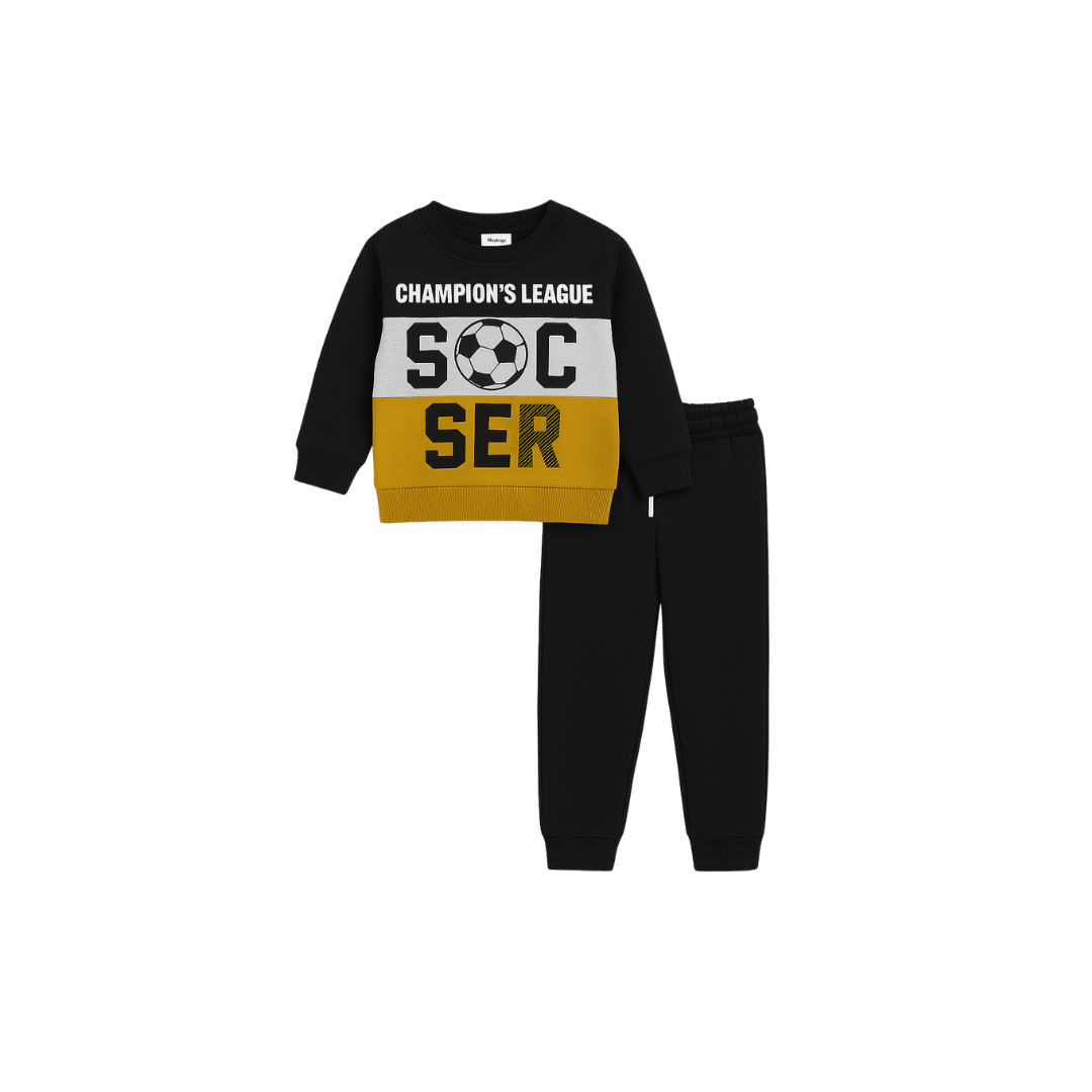 Mango fleece pair suit