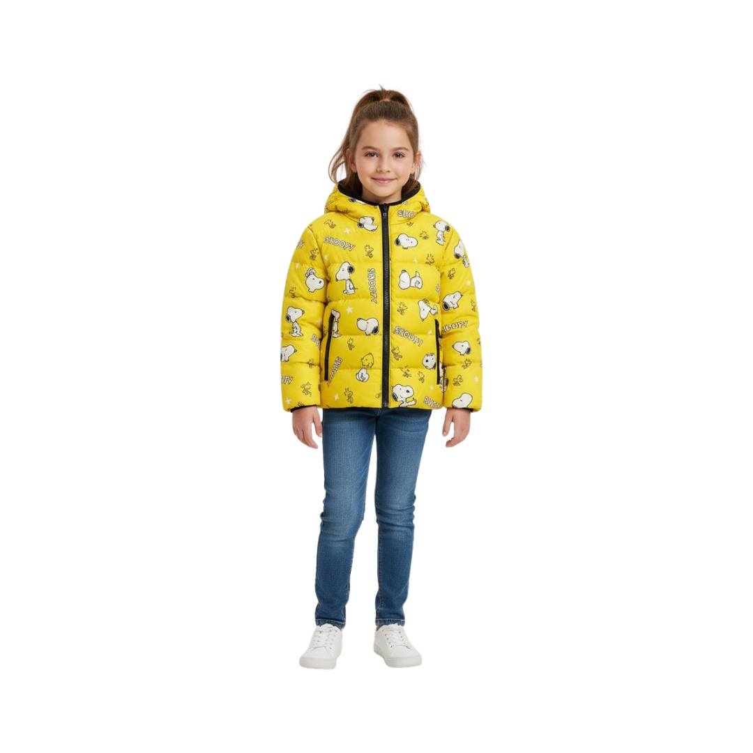 Snoopy puffer jacket