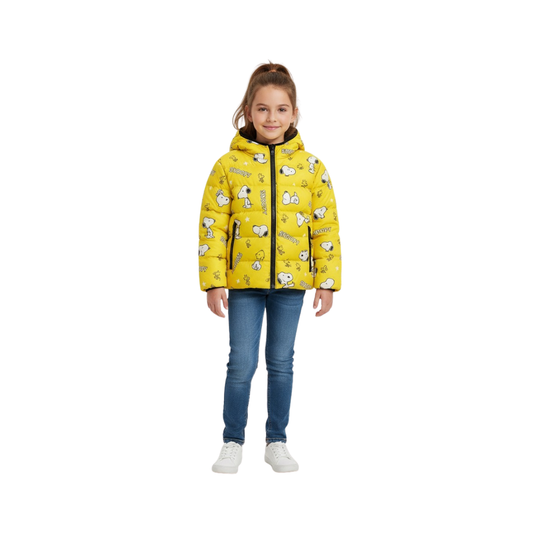 Snoopy puffer jacket