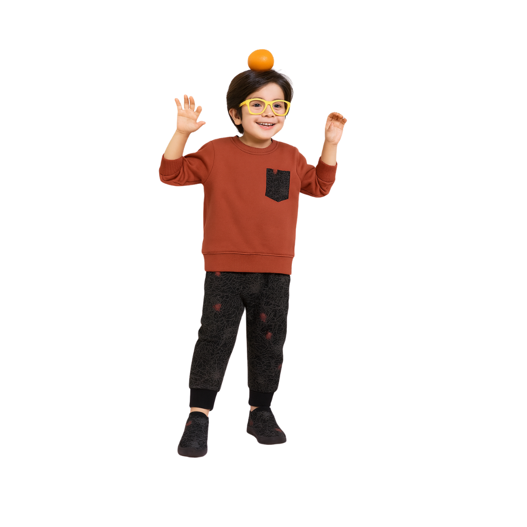 Minnie Timmy Boys Spider Fleece Track Suit