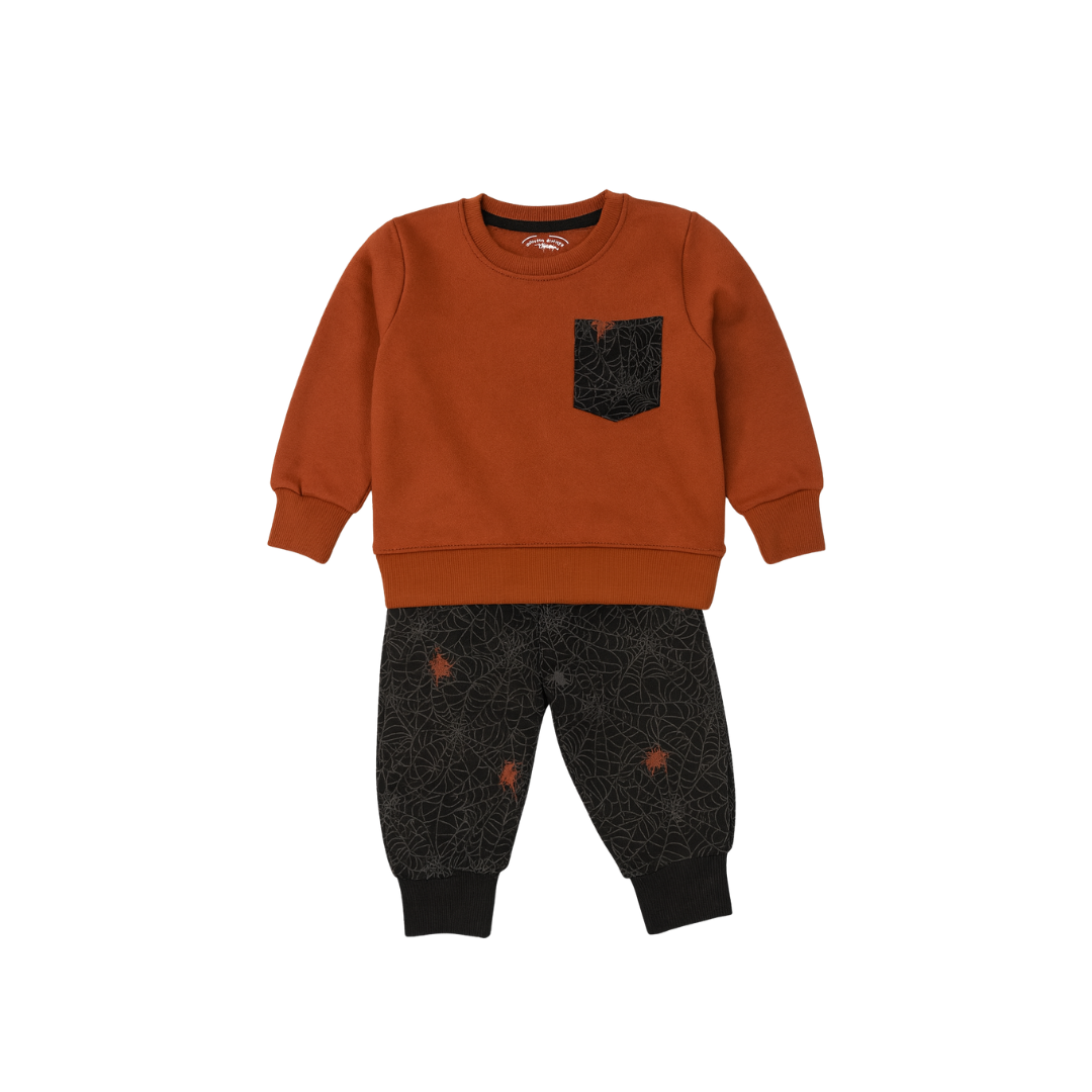 Minnie Timmy Boys Spider Fleece Track Suit
