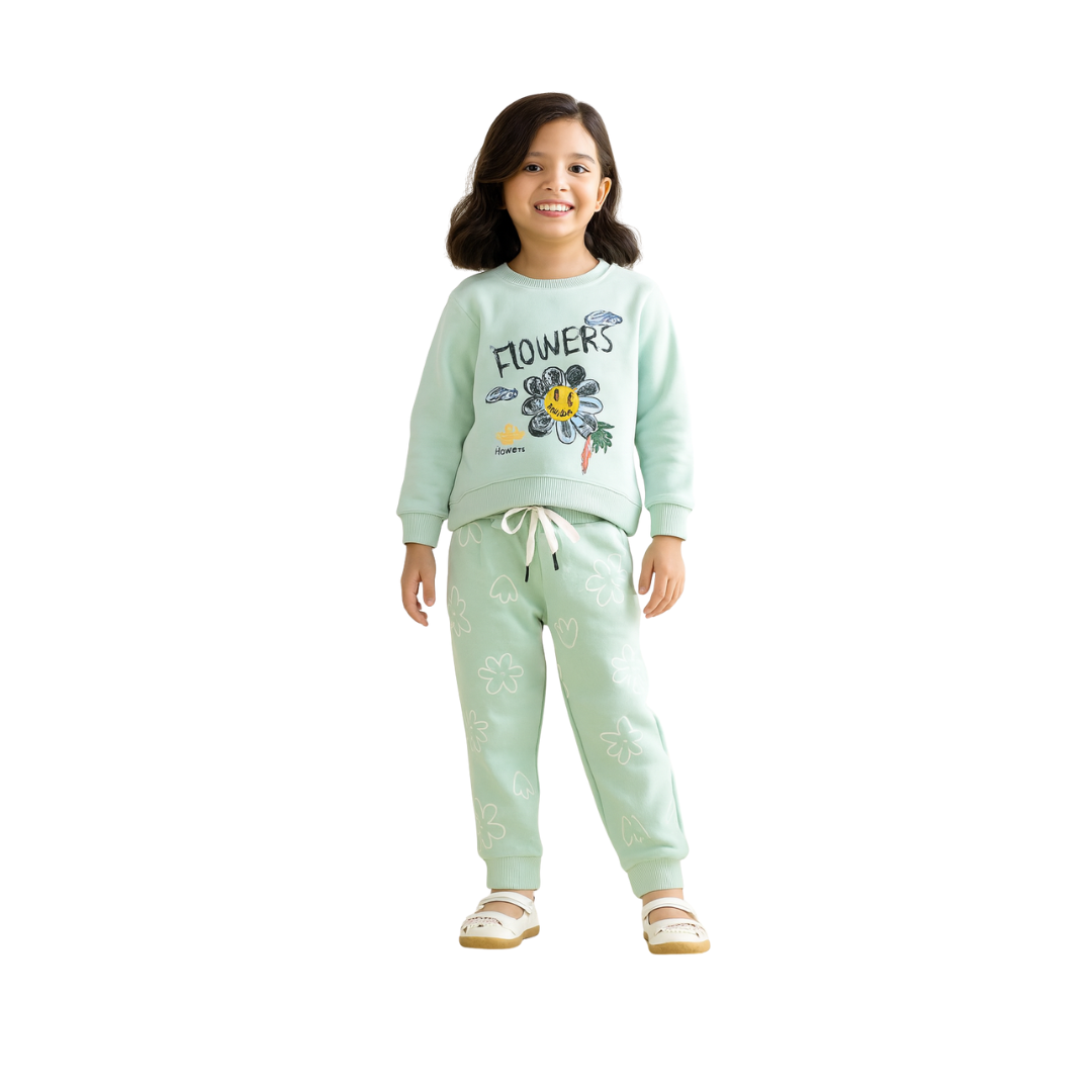 Minnie Timmy Girls Fleece sweatsuit