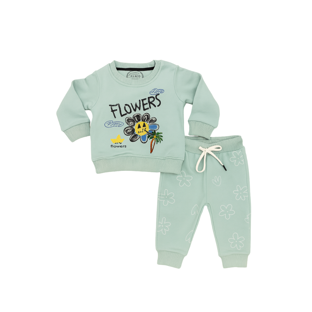 Minnie Timmy Girls Fleece sweatsuit