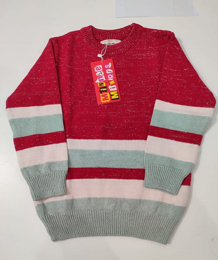 Minnie Minor Girls Sweater